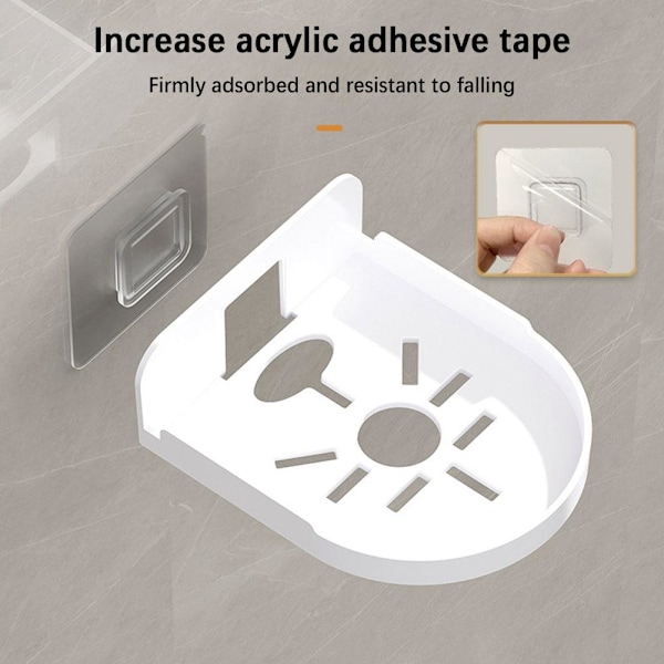 Lättinstallerat övervakningsstativ Fri-punch Akryl Fäste CCTV Kamerahållare Projektor N3e9 transparent one-size