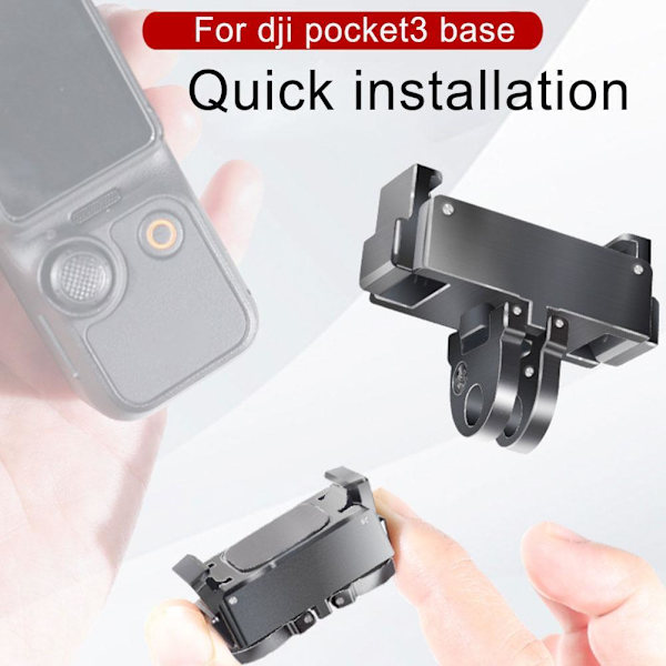 för dji OSMO Pocket 3 Skrivbordsbas Fäste Ställ Snabbfäste Lot E2