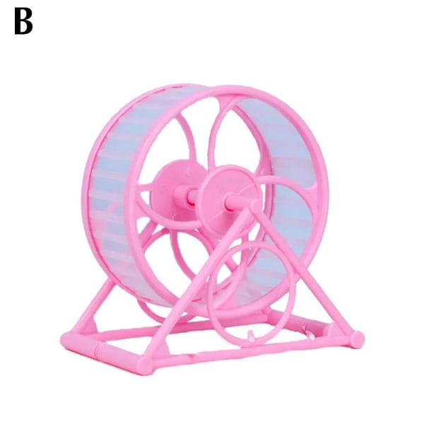 Hamster Silent Running Wheel Icke-hakande löphjul pink one-size