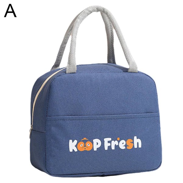 Bärbar Lunchlåda Isolering Paket Isolerad Termisk Mat Picknick A 1pcs