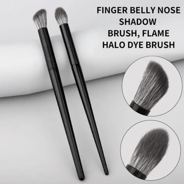 Fingerborste Nose Shadow Brush Concealer Brush Soft Bristle Eyel flame highlight brush 1pcs