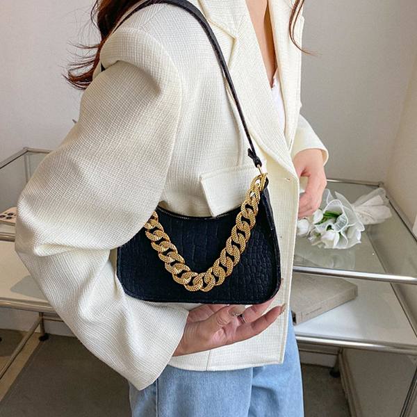Kedjehandväska Trendig Armhåleväska Trendiga Nischdesigner Z7I3 S1T9 Z4Q2 P7Q4 Khaki One size