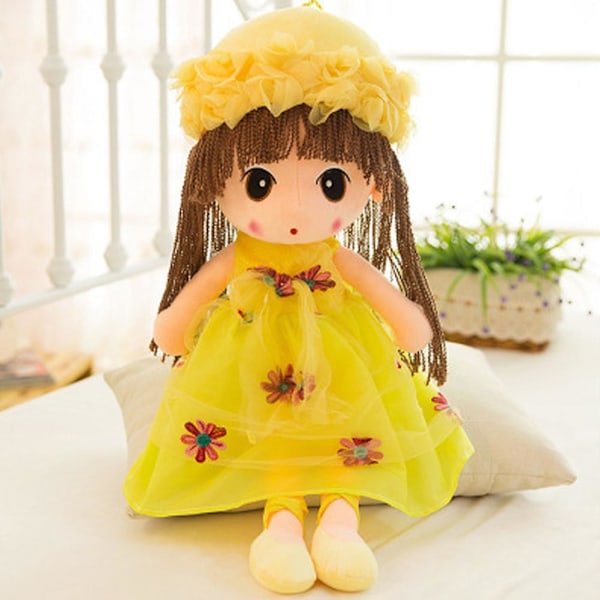 【Lager i lager】Ny Mayfair Plyschleksak Cartoon Plysch Bröllop Rag Do yellow one-size