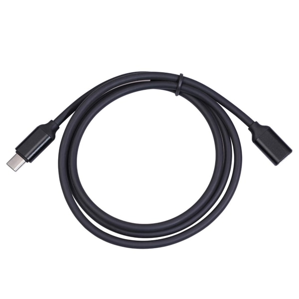 Typ C hane till hona PD Laddning USB C Förlängningskabel Sync Ext blackC 1.5m