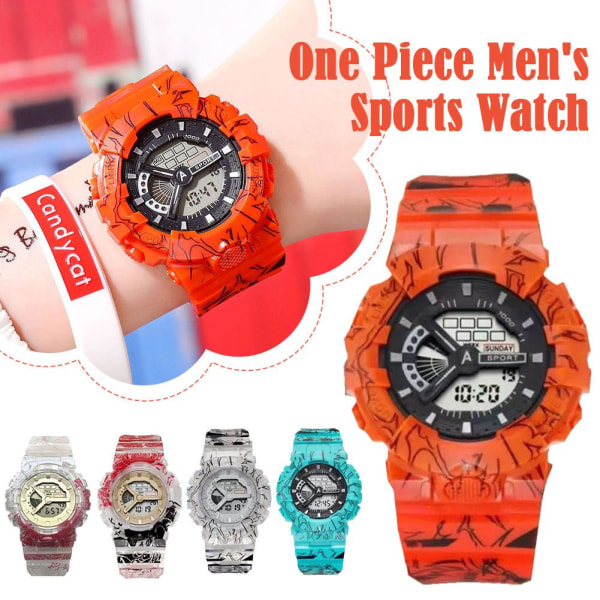 Mode One Piece Watch för män Elektronisk Watch For Boy Gi D One size