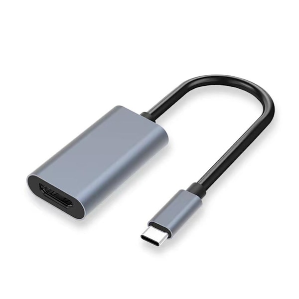 4K 60Hz USB C till HDMI Adapter Typ C Thunderbolt 3 till HDMI Konverterare✨a