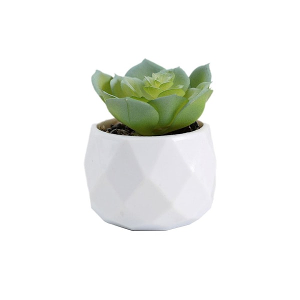 Konstgjord krukväxt Succulent Pot Small Faux Fake Kaktus InOu J 1set