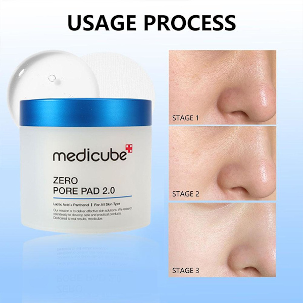 MEDICUBE Zero Pore Pad 2.0 70 pads K-BeautyP