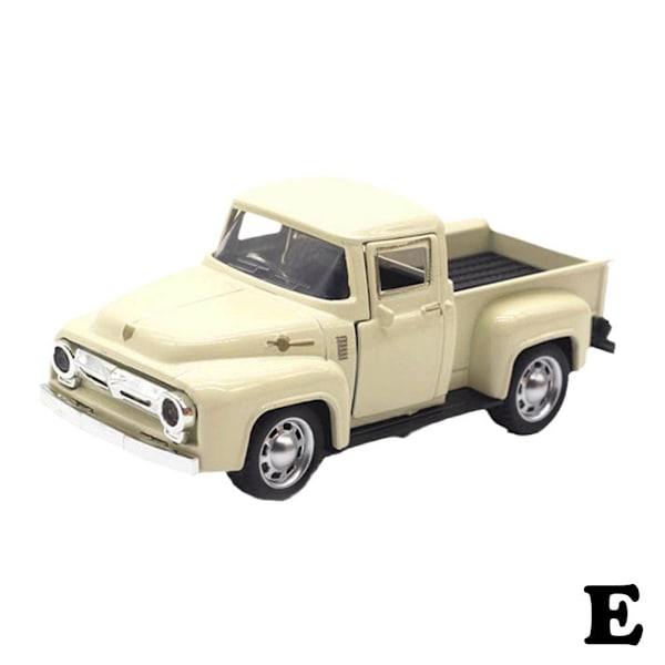 1:32 Kid Cars Die-Cast Legering Pickup Bilmodell Leksak P4J4 Ch creamy-white 1:32