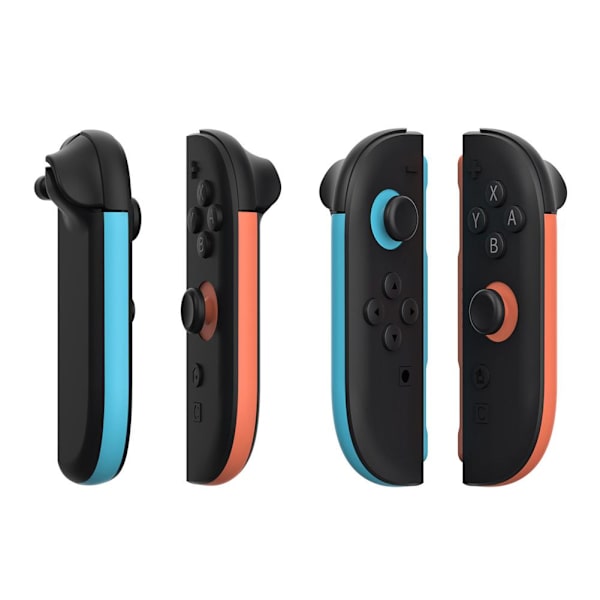 Dekorativt skal för Switch 2, utbytbara dekorativa remsor med verktyg✨y+ Left blue right red 1set