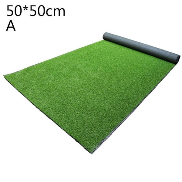 TAOYUN Konstgräsmatta Löpare Konstgjord Gräsmatta Matta greenA 50*50cm