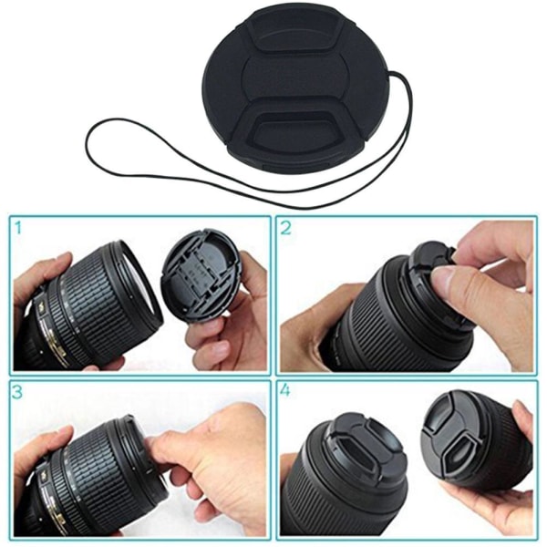 cover mm cap till Canon Nikon Pentax Sigma Olympus Tamr blackB 67mm