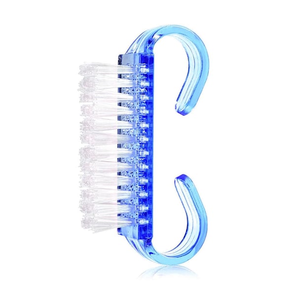 Nagelborste Manikyrverktyg Tillbehör Hornborste Nagelrengöring Liten Manikyrborste Glipborste M3f5 blue 1pcs