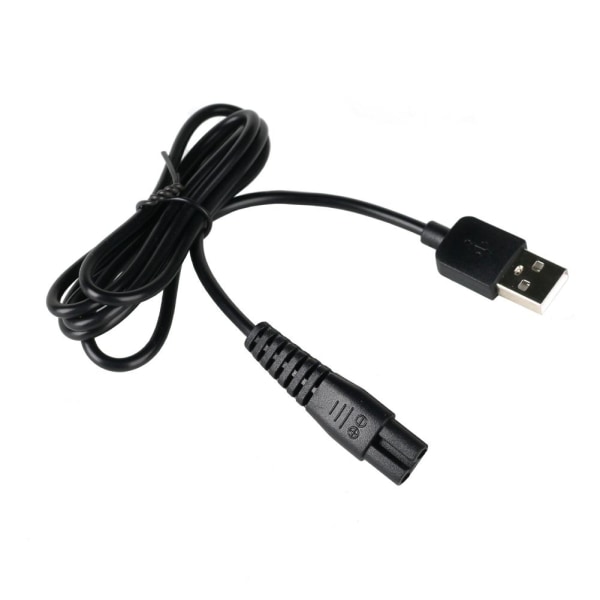 Elektrisk rakapparat USB Laddningskabel Power Laddare Adapter fo