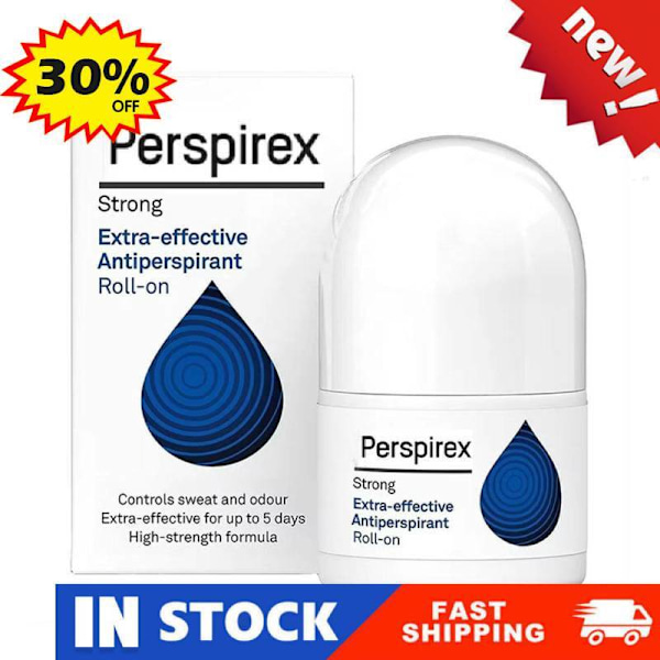 Perspirex Strong Antiperspirant Roll-on 20ml-1-6 x blueA 1pcs
