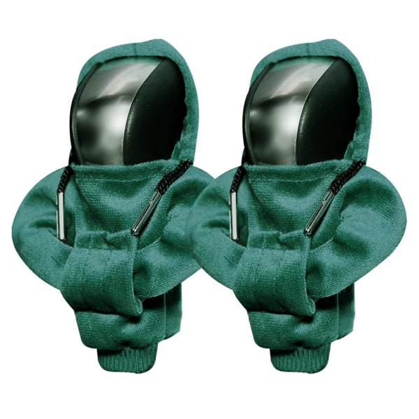 Creative Gear Shift Knob Hoodie Sweatshirt Rolig Knob Hoodie Cov Red 2pcs