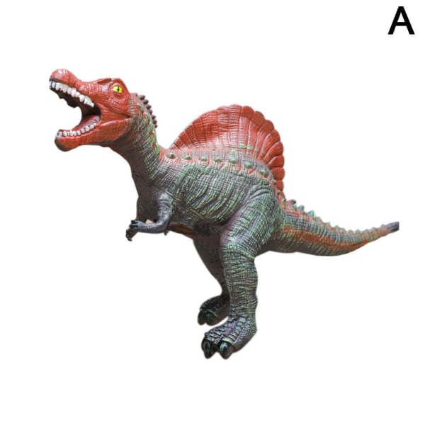 Stor mjuk gummifylld dinosaurieleksak Leksak Djurfigurer✨d green 35cm