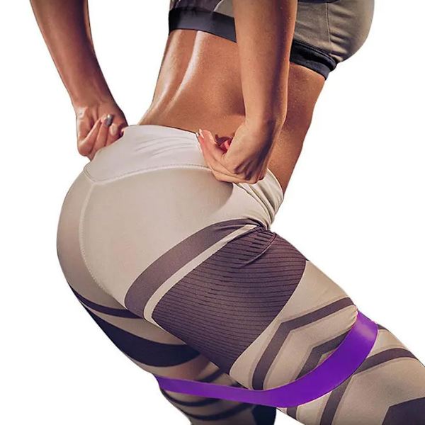 1X Fysio Motståndsband Träning Pilates Yoga Återhämtning Theraband Latex M0E4 40 bl onesize