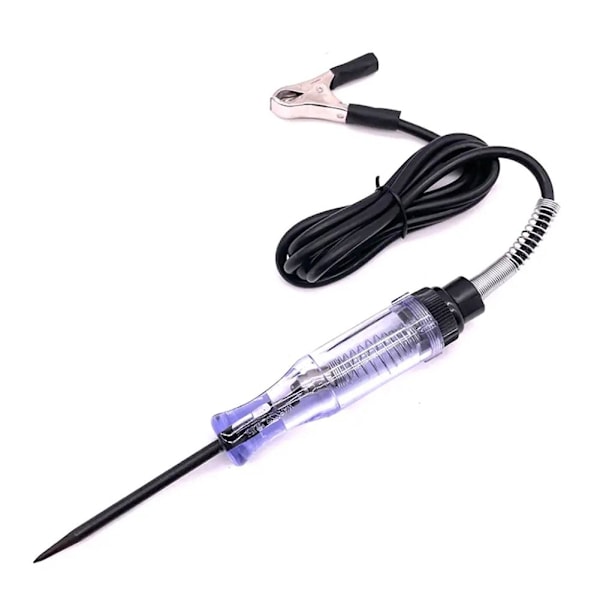 Test Lampa Bil Krets Testare Sond 12V 6V Spänning Kontinuitet Testare Bil Ny Q1
