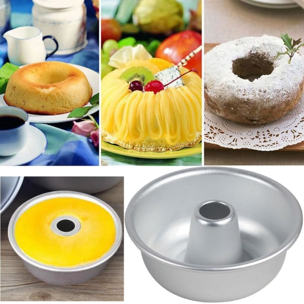 Chiffon Cake Form Donutfackform Bakform Aluminium Anodiserad Large 1pc