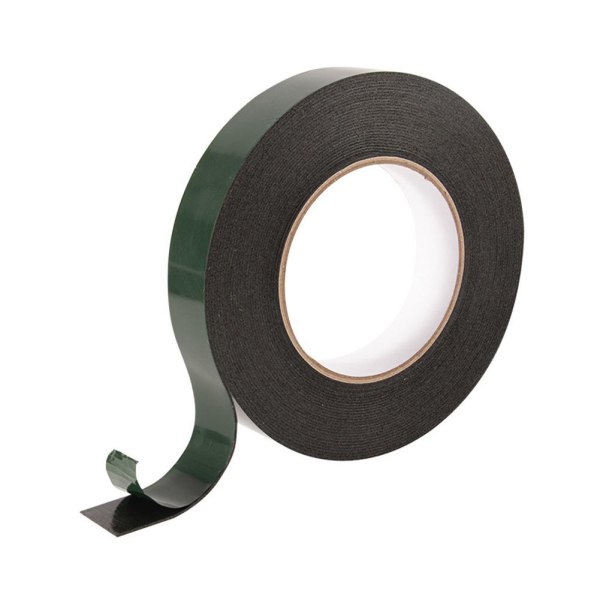 Dubbelhäftande tejp Heavy Duty självhäftande Starkt Sticky Black Foam T green+blackB 10mm*10m