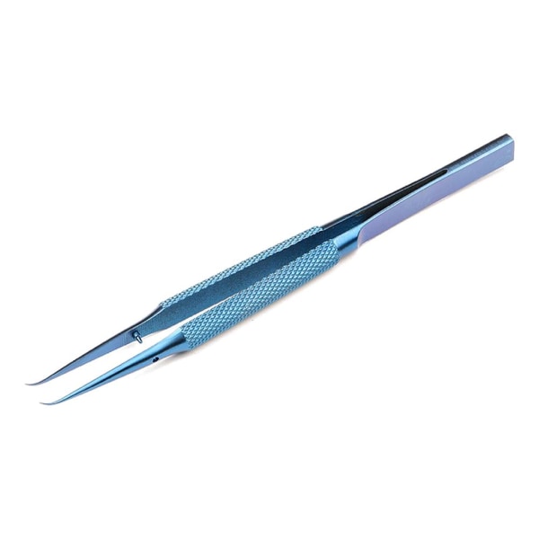 Titanlegering Pincett Underhållsverktyg 0,15 Edge Precision Fing blueA Straight