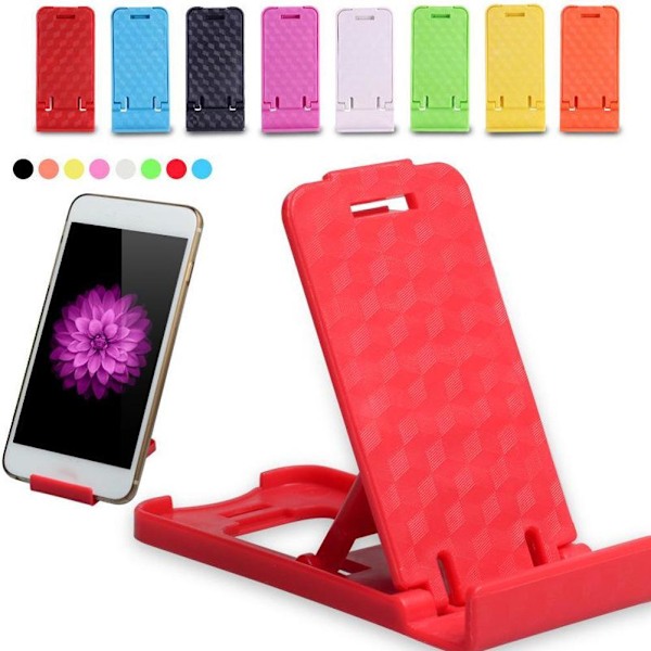 Härligt Universal Hopfällbart Mini Mobiltelefon Skrivbordsställ Lot S0