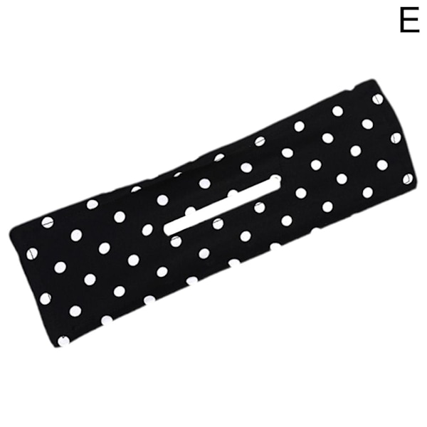 Hårrullar för kvinnor, magisk bulle-skapare, stylingdonut, hårbågsformare T black polka dots one-size