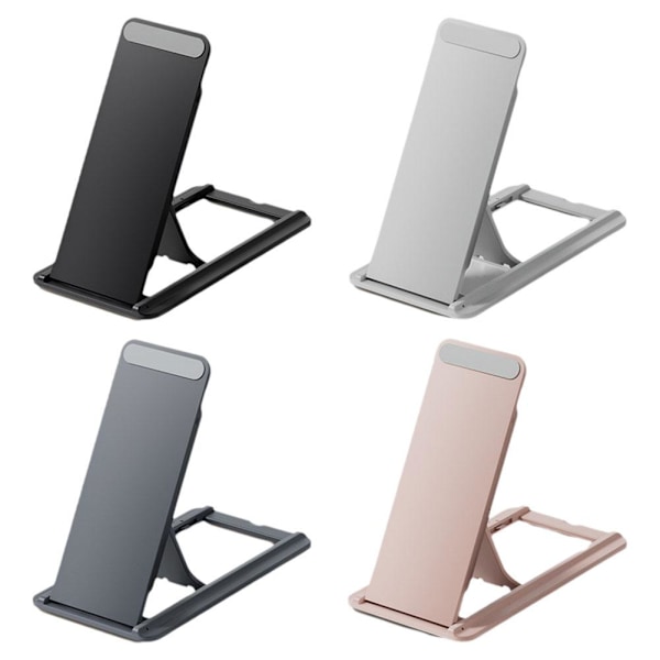 HOT Justerbart Aluminiumtablettställ Multifunktionellt Vikbart D pink 1pcs