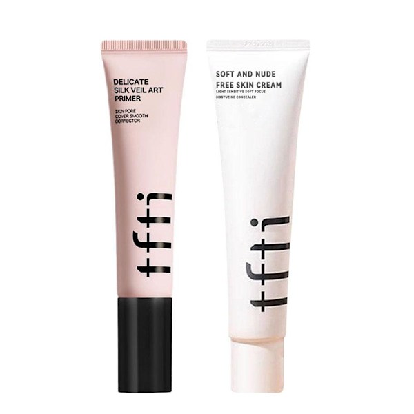 TFIT Delicate Silk Veil Art Primer 30ml 12H Passform & Långvarig K-Beauty. White 1pcs