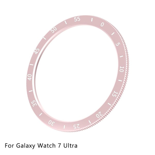 Urtavskydd Ultra Tillbehör, Rostfritt Stål Metall Bezel Loop C silver for galaxy watch 7 ultra