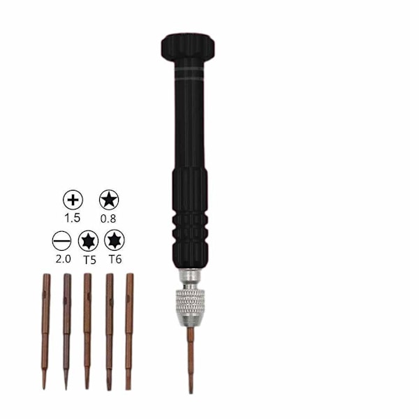 5-i-1 Pentalobe-skruvmejsel Precision Tool för iPhone DE Mobile red 1pcs