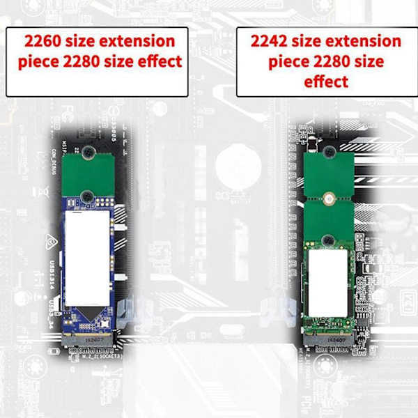NGFF M.2 SSD state drive 2242 till 2280 2230 till 2280 Tillbehör Ny Z5 Multi-colorA 2230/2242/2260