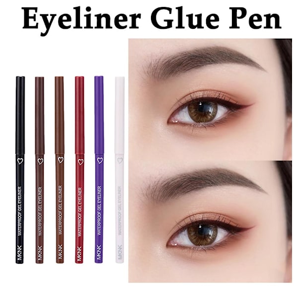 1 st Eyeliner Gel Eyeliner - Eyeliner Pen - .US 04 # berry color 0.3g