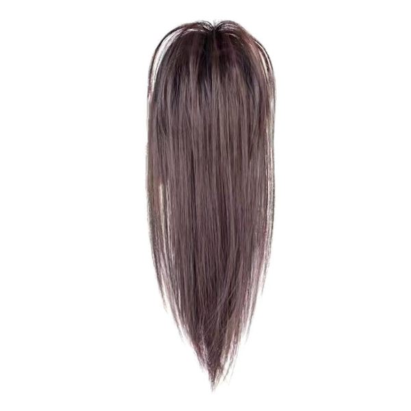 Hårknut för kvinnor, klämma, rak hästsvansperuk' U9L2 A9O1 dark brown 1pcs