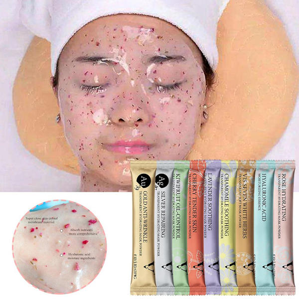 Rose Hydro Jelly Mask Powder 15g ч` ич μ! οю GOLD ANTI WRINKLE  15g