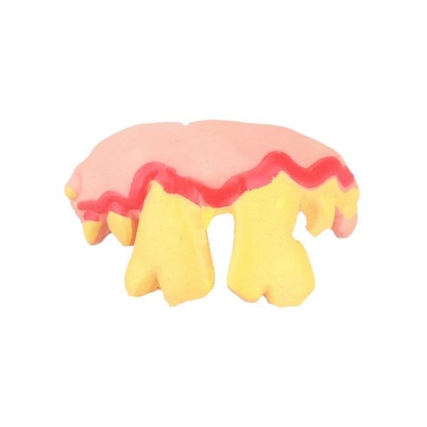 Halloween Vampyr Zombie Tandproteser Trick Leksaker Roliga April Fools' Big incisors one size