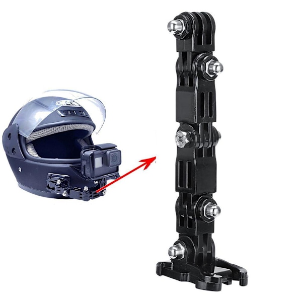 Motorcykel Helhjälm Hakfäste för Gopro 3 4 5 Hero Sjcam Action Camera