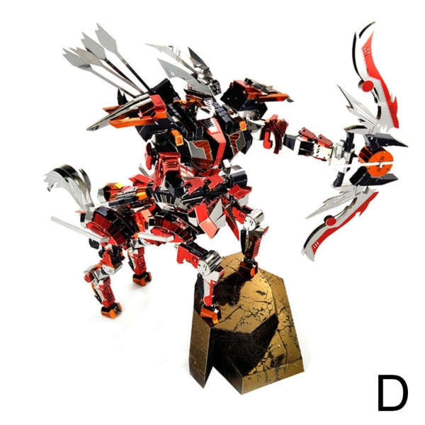 3D Metal Pussel, Mechanical Flying Tiger Metal Model Kit, DIY B knight one