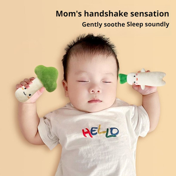 Baby Anti Startle Hopp Hand Loop Docka Kan Tugga Nyfödd Baby Handhållen Baby Verktyg Rep Handhållen Y1y9 Mushroom 1pcs