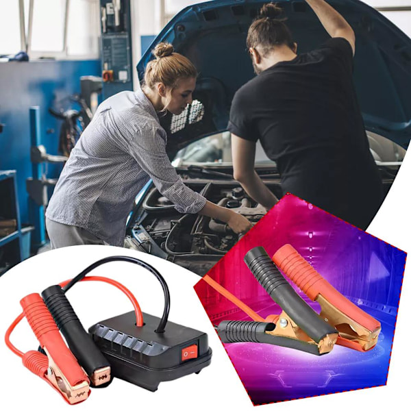 för Konverterare Laddare Elektrisk Hammare Bil Nödstartare Nej B USB One size