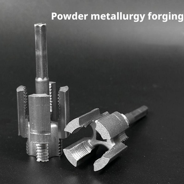 Integrerat gängverktyg för rör, invändigt och utvändigt, 1/2'' och 3/4'' vattenrör, integrerad gängare, elektrisk borrkompatibel 20mm threadA One size