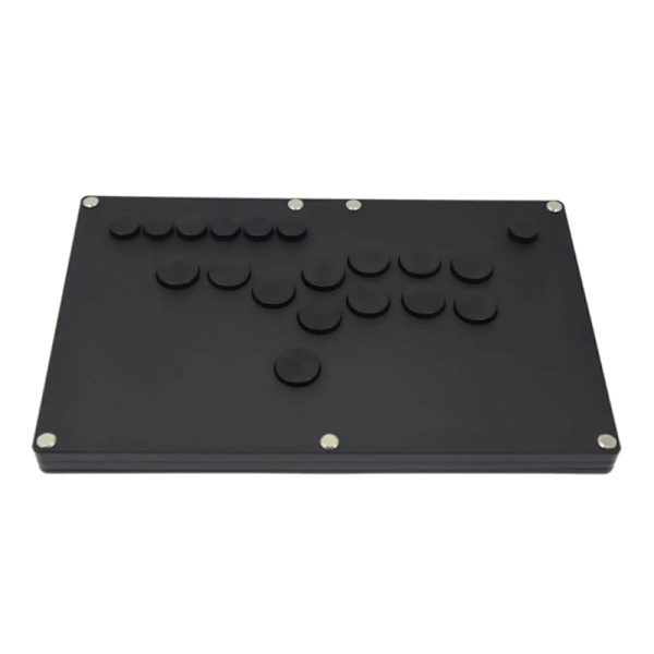 Fighting Box Mini Hitbox Arcade -ohjain Fighting Stick Street Fighters -peli Joystick Mekaaninen painike Kestävä PC:lle