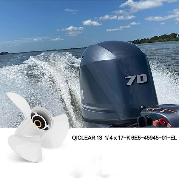 Utombordsmotorpropeller 6E5-45945-01-EL för 60HP-130HP Ersättningstillbehör