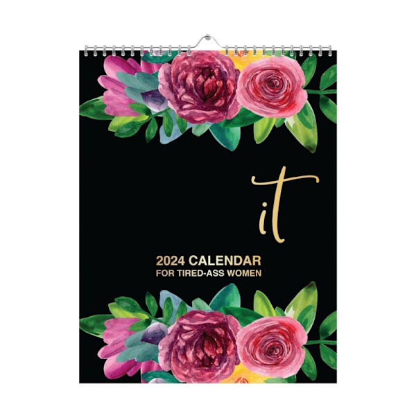 Inspirerende Daglig 2024 Månedlig Kalender Veggkalendere for Utmattede Kvinner Styrkende Daglig Planlegger Langvarig Bruk