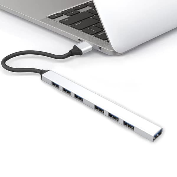 USB HUB Aluminium Docking Station USB Splittere til Computeropladning D
