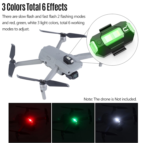 Stroboskoplampe Blinkende Lys Natkamp LED Navigation til DJI-Mavic Air2/FPV Drone
