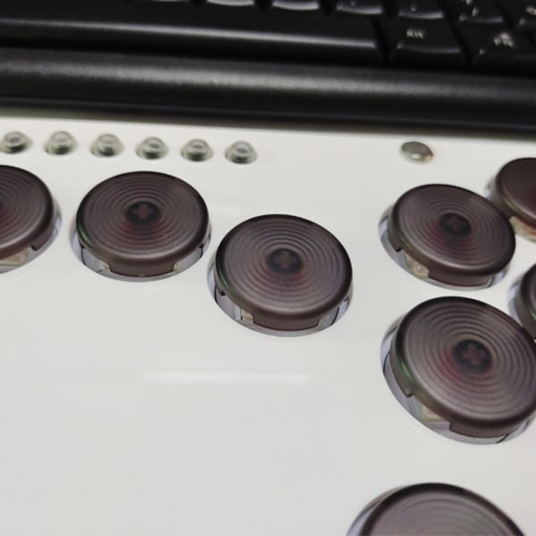 Bärbar Mekanisk Fighting Stick Controller Gaming Knappsats Styrenhet Arcade Joystick Kompatibel för PC SKY2040 Hållbar A