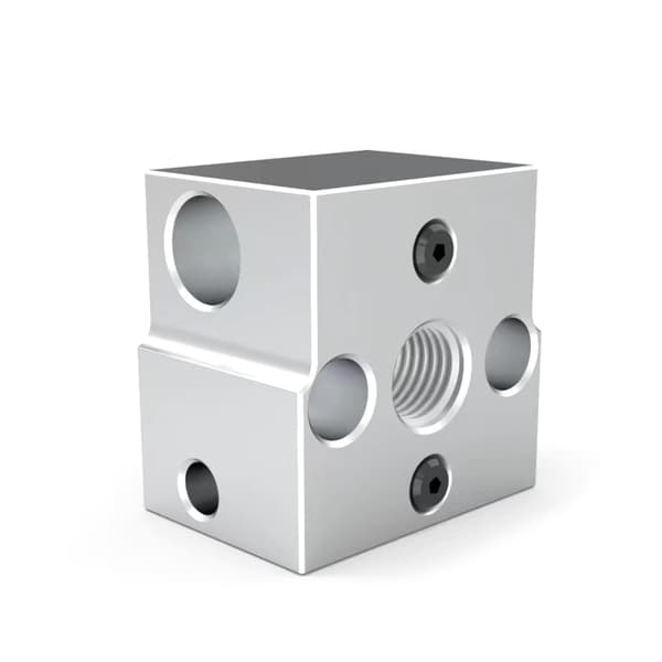 Aluminium Varmeblokk for 3D-printer Hotend Varmeblokk