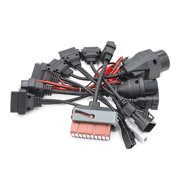 Komplett Set 8 Bilkabel Diagnostikkabel OBD-omvandlare Kabel för TCS CDP